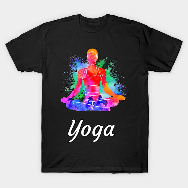 All I Need Is Love And Yoga And A Dog T-Shirt by Famgift